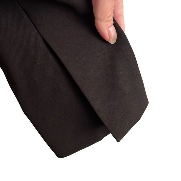 EUC Halogen Nordstrom Black Classic Open Buttonless Blazer - Small - Picture 5 of 7